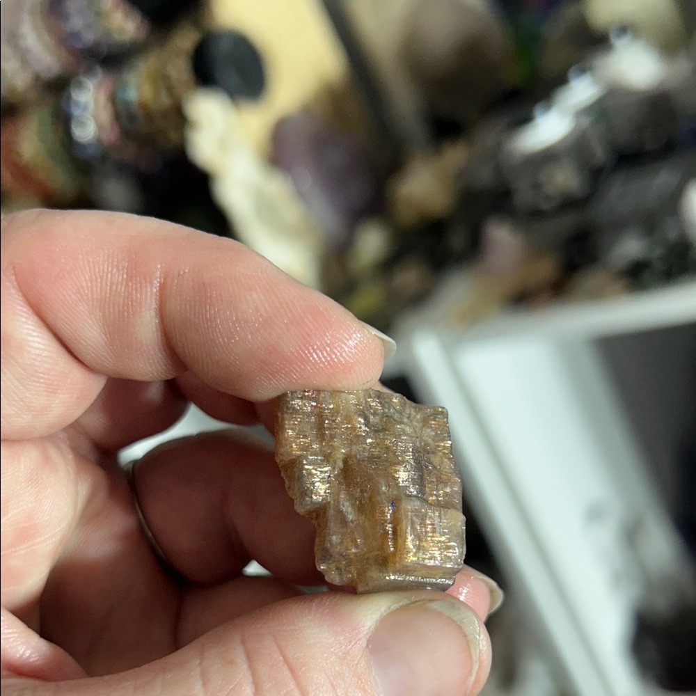 Raw Rainbow Moonstone Crystal Chunk